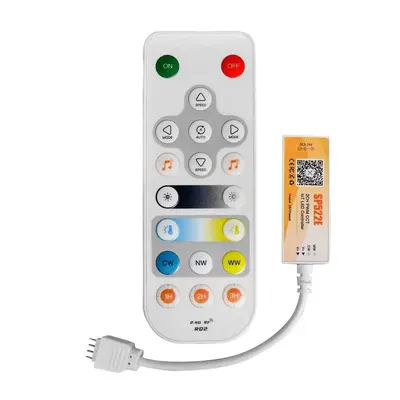 VTAC - Controller Smart WiFi για Ταινίες LED CCT DC 12–24V με Τηλεχειριστήριο RF - SKU 24173
