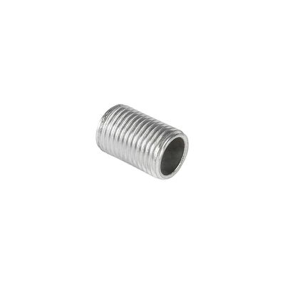 GLOBOSTAR® THREADEDTUBE 77556 Μεταλλικός DIY Σύνδεσμος / Μαστός με M10 Σπείρωμα για Φωτιστικά - Μ1.5 x Π1 x Υ1cm