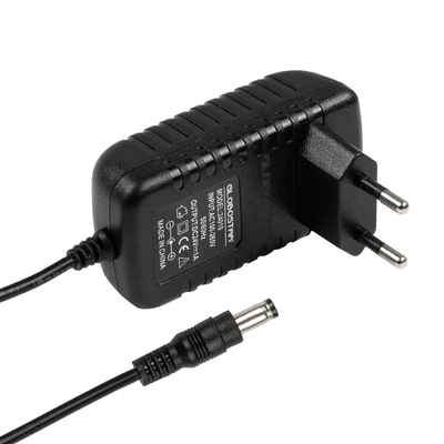 GLOBOSTAR® VOLTIX GLB-107-0006 Τροφοδοτικό/Μετασχηματιστής Class II SELV 24W 1A AC 220-240V σε DC 24V IP20 - Μαύρο Ματ - Μ8 x Π4.2 x Υ2.8cm - 3 Χρόνια Εγγύηση