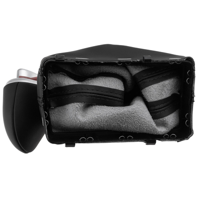 NTY - Πόμολο Ταχυτήτων Αυτόματου με Φούσκα και Πλαίσιο για Audi A3 / A4 B8 / A5 / A6 / Q5 με εργοστασιακή εφαρμογή και αναβαθμισμένη αίσθηση εσωτερικού - 1 Τεμ. (GZB-AU-014)