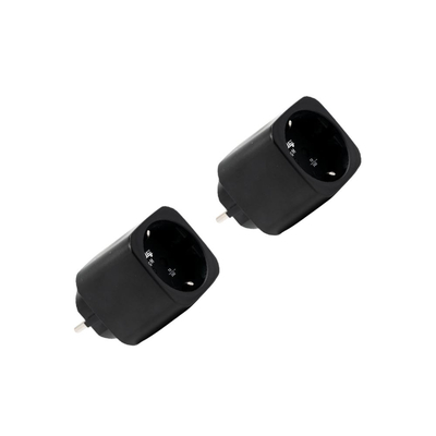 3800238074197 | Shelly Plug M Gen3 2-pack (13A - 3000 W) - Μαύρο