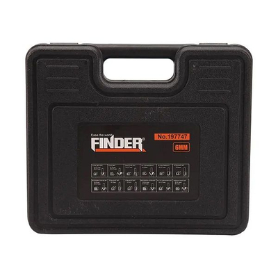 Σετ φρέζες ξύλου για ρούτερ - 12pcs - Φ6mm - Finder - 197747