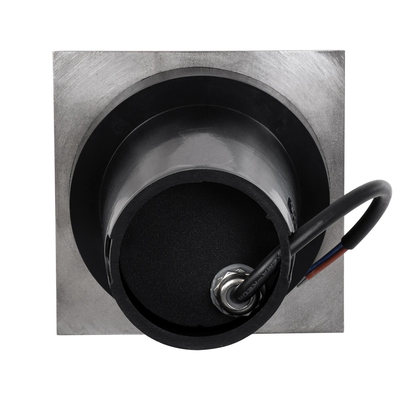 kelvo® KERIA KLV-101-0276 Χωνευτό Φωτιστικό Σποτ Δαπέδου για Λάμπα MR16 με Ντουί GU10 AC 220-240V Αδιάβροχο IP68 IK09 - Ανοξείδωτο Ατσάλι SS316 - Μ11 x Π11 x Υ11.5cm / Q10.4cm