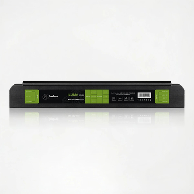 kelvo® ILUMA KLV-107-0009 Slim Τροφοδοτικό/Μετασχηματιστής Class I PELV 200W 16.5A AC 220-240V σε DC 12V IP20 - Γκρι Ανθρακί Ματ - Μ18.5 x Π5.9 x Υ2.8cm - 5 Χρόνια Εγγύηση