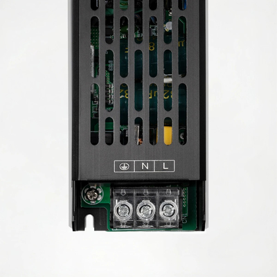 kelvo® ILUMA KLV-107-0014 Slim Τροφοδοτικό/Μετασχηματιστής Class I PELV 150W 6.25A AC 220-240V σε DC 24V IP20 - Γκρι Ανθρακί Ματ - Μ18.1 x Π4.8 x Υ2.8cm - 5 Χρόνια Εγγύηση