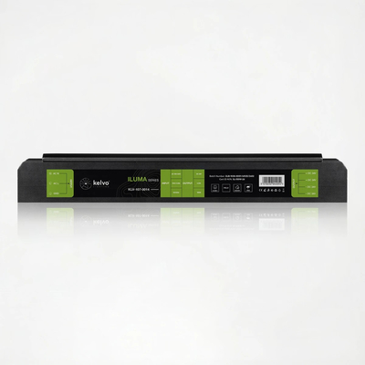 kelvo® ILUMA KLV-107-0014 Slim Τροφοδοτικό/Μετασχηματιστής Class I PELV 150W 6.25A AC 220-240V σε DC 24V IP20 - Γκρι Ανθρακί Ματ - Μ18.1 x Π4.8 x Υ2.8cm - 5 Χρόνια Εγγύηση