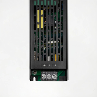 kelvo® ILUMA KLV-107-0016 Slim Τροφοδοτικό/Μετασχηματιστής Class I PELV 300W 12.5A AC 220-240V σε DC 24V IP20 - Γκρι Ανθρακί Ματ - Μ19.6 x Π5.9 x Υ2.8cm - 5 Χρόνια Εγγύηση