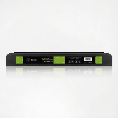 kelvo® ILUMA KLV-107-0017 Slim Τροφοδοτικό/Μετασχηματιστής Class I PELV 400W 16.6A AC 220-240V σε DC 24V IP20 - Γκρι Ανθρακί Ματ - Μ22.3 x Π5.9 x Υ2.8cm - 5 Χρόνια Εγγύηση