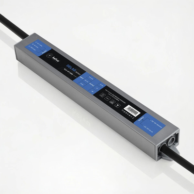 kelvo® SELAS KLV-107-0020 Τροφοδοτικό/Μετασχηματιστής Class II SELV 36W 3A AC 220-240V σε DC 12V Αδιάβροχο IP67 - Γκρι Ανθρακί Ματ - Μ22 x Π3 x Υ2cm - 5 Χρόνια Εγγύηση