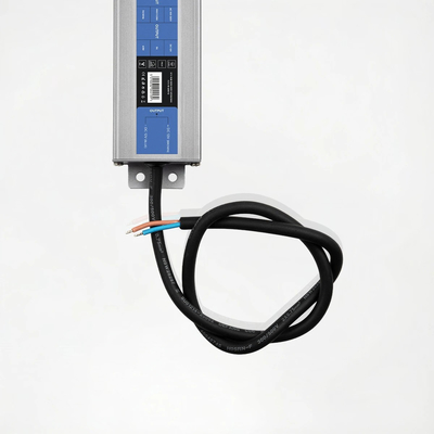 kelvo® SELAS KLV-107-0022 Τροφοδοτικό/Μετασχηματιστής Class I PELV 60W 5A AC 220-240V σε DC 12V Αδιάβροχο IP67 - Γκρι Ανθρακί Ματ - Μ15.8 x Π4.3 x Υ2.3cm - 5 Χρόνια Εγγύηση