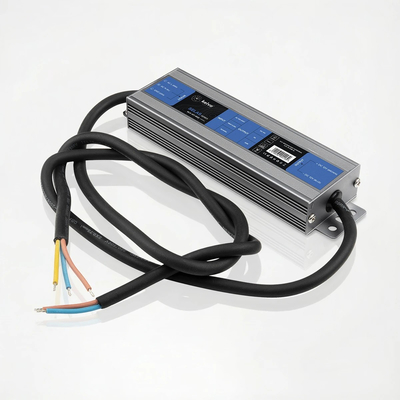 kelvo® SELAS KLV-107-0022 Τροφοδοτικό/Μετασχηματιστής Class I PELV 60W 5A AC 220-240V σε DC 12V Αδιάβροχο IP67 - Γκρι Ανθρακί Ματ - Μ15.8 x Π4.3 x Υ2.3cm - 5 Χρόνια Εγγύηση