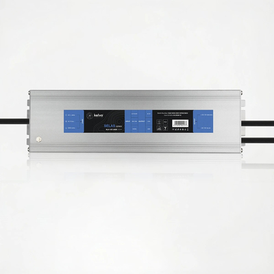 kelvo® SELAS KLV-107-0026 Τροφοδοτικό/Μετασχηματιστής Class I PELV 250W 20.8A AC 220-240V σε DC 12V Αδιάβροχο IP67 - Γκρι Ανθρακί Ματ - Μ25 x Π7.2 x Υ3.2cm - 5 Χρόνια Εγγύηση