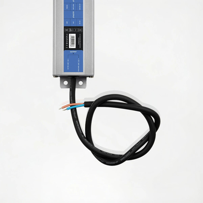 kelvo® SELAS KLV-107-0032 Τροφοδοτικό/Μετασχηματιστής Class I PELV 60W 2.5A AC 220-240V σε DC 24V Αδιάβροχο IP67 - Γκρι Ανθρακί Ματ - Μ15.8 x Π4.3 x Υ2.3cm - 5 Χρόνια Εγγύηση