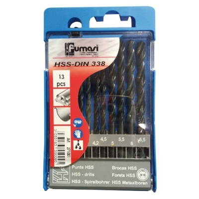 TOOLS 50095 ΣΕΤ ΤΡΥΠΑΝΙΑ 1.5mm - 6.5mm (13 τεμ.) - 8033183550095