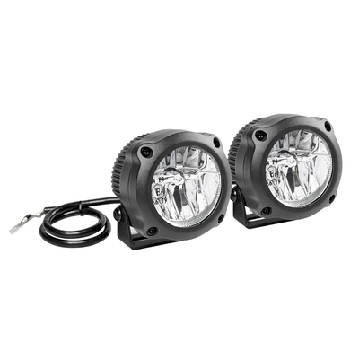 Lampa - Προβολείς Aux LED MAX LUM 2 Fog Beam 12V 2 LED 10W 740lm 6000K με Βάση Στήριξης, Στεγανότητα IP67 και Έγκριση E1 - 2 Τεμ. (9046.1-LM)