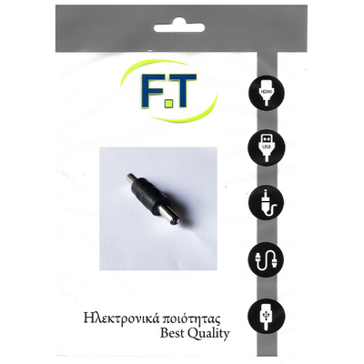 FTT4-025 Adaptor αρσενικο - αρσενικο τροφοδοσιας (5τεμ./Συσκ. ) - FTT4-025