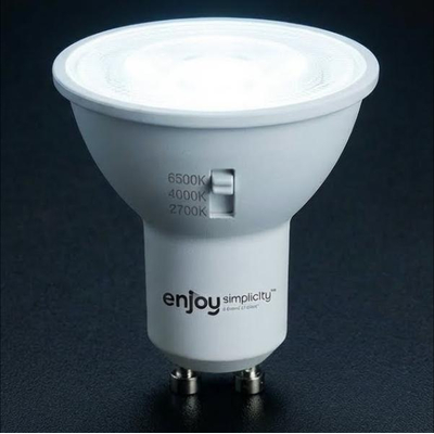EL903004 | EL903004 | LED SMD GU10 3CCT dip switch|7W (=86w)|621lm|110D|2700k-4000k-6500k| {enjoysimplicity}™