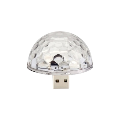 Φωτάκι φωτορυθμικό USB LED πολύχρωμο - Y-80 - 759611