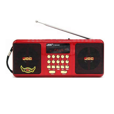Επαναφορτιζόμενο ραδιόφωνο - JOC-1822 - 818224 - Red
