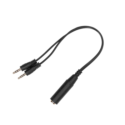 Αντάπτορας καλωδίου ήχου - Jack 3.5mm Female σε 2x Male - 1528-01 - 674834
