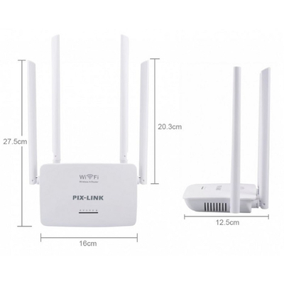 Ασύρματο Router Wifi - LV-WR08 - PIX-LINK - 880264