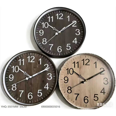 Ρολόι τοίχου - 3501MM - 035016 - Light Brown