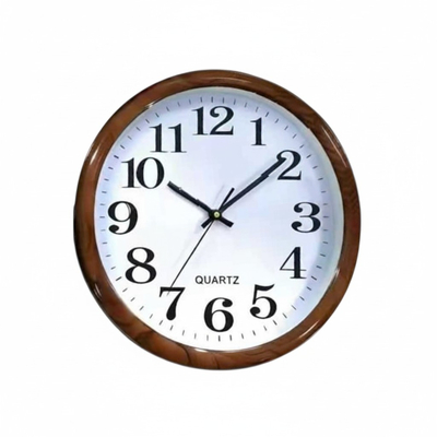 Ρολόι τοίχου - 806-2 - 806029 - Light Brown