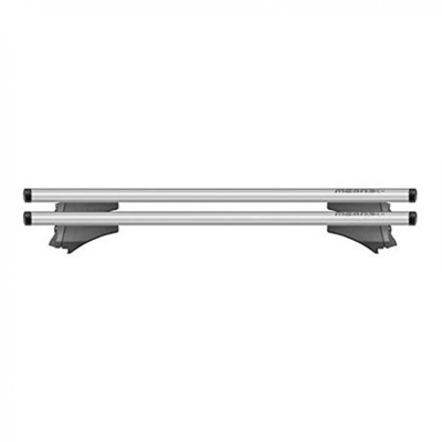 MENABO ΜΠΑΡΕΣ ΟΡΟΦΗΣ ΑΛΟΥΜΙΝΙΟΥ BLADE M SILVER 118 cm ΜΕ ΑΚΡΑ ALFA HIGH ΓΙΑ Nissan Pathfinder (R51) 4 doors 2005>2012 ΜΕ FLUSH RAILS - 2 ΤΕΜ. (12920/MB)