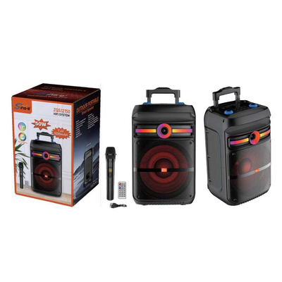 Φορητό ηχείο subwoofer με μικρόφωνο Karaoke - ZQS12150 - 160057