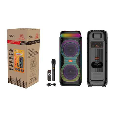 Φορητό ηχείο subwoofer με μικρόφωνο Karaoke - ZQS12215 - 160088
