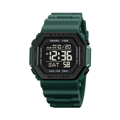 Ψηφιακό ρολόι χειρός - Skmei - 1988 - Dark Green