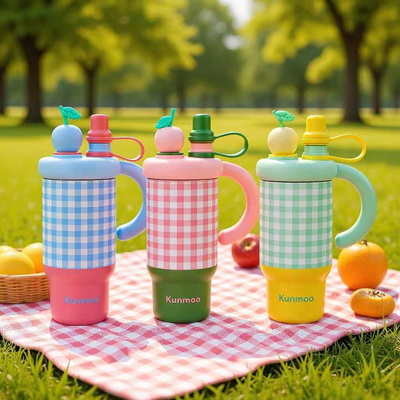 Παιδικό παγούρι-θερμός - 800ml - 413333 - Green