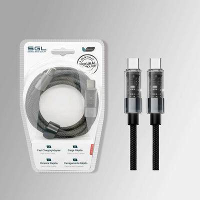 Καλώδιο φόρτισης & data - USB Type-C σε Type-C - Fast Charge - P1S - 60W - 1.2m - 220640