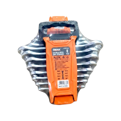 Σετ κλειδιά γερμανικά - 6x7-20x22mm - 8pcs - Finder - 193736