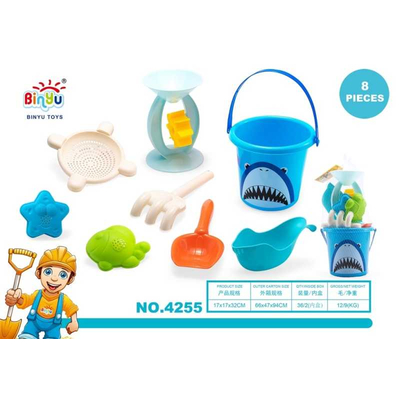 Σετ παιχνίδια παραλίας - 8pcs - 4255 - 232328