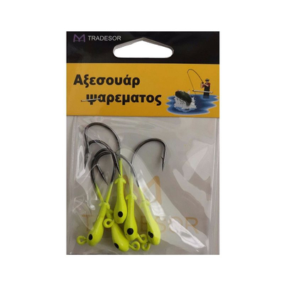 Μολυβοκεφαλές με αγκίστρι - 3.5gr - 5pcs - 930187