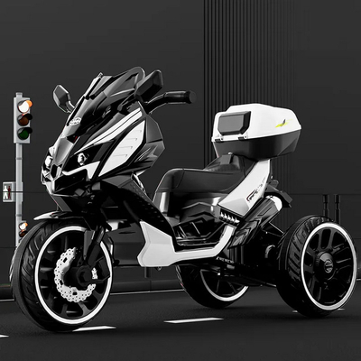 Παιδικό ηλεκτροκίνητο τρίκυκλο scooter - YH-029 - 101151 - White
