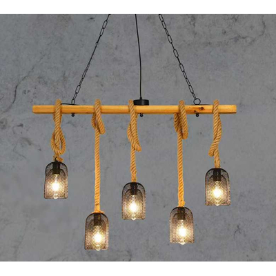 Φωτιστικό οροφής τραπεζαρίας Rustic - 12 - 430521