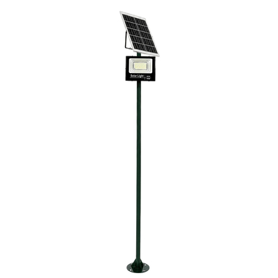 GLOBOSTAR® HELIOS-280 GLB-000-0006 Μεταλλικός Γαλβανισμένος Στύλος Φωτισμού για Φωτοβολταϊκό Προβολέα Εξωτερικού Χώρου - RAL 6009 Κυπαρίσσι Ματ - Μ35 × Π25 × Υ280cm