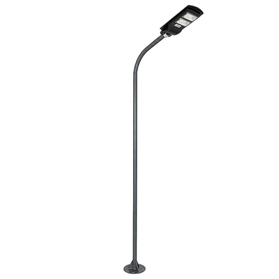 GLOBOSTAR® URBANO-280 GLB-000-0009 Μεταλλικός Γαλβανισμένος Στύλος Φωτισμού για Φωτοβολταϊκό Φωτιστικό Δρόμου Εξωτερικού Χώρου - RAL 7016 Γκρι Ανθρακί - Μ84 x Π25 x Υ280cm