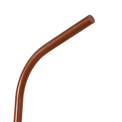 GLOBOSTAR® URBANO-280 GLB-000-0011 Μεταλλικός Γαλβανισμένος Στύλος Φωτισμού για Φωτοβολταϊκό Φωτιστικό Δρόμου Εξωτερικού Χώρου - RAL 8004 Corten Καφε Ματ - Μ84 x Π25 x Υ280cm
