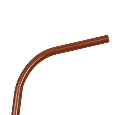 GLOBOSTAR® URBANO-280 GLB-000-0011 Μεταλλικός Γαλβανισμένος Στύλος Φωτισμού για Φωτοβολταϊκό Φωτιστικό Δρόμου Εξωτερικού Χώρου - RAL 8004 Corten Καφε Ματ - Μ84 x Π25 x Υ280cm