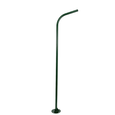 GLOBOSTAR® URBANO-280 GLB-000-0012 Μεταλλικός Γαλβανισμένος Στύλος Φωτισμού για Φωτοβολταϊκό Φωτιστικό Δρόμου Εξωτερικού Χώρου - RAL 6009 Κυπαρίσσι Ματ - Μ84 x Π25 x Υ280cm