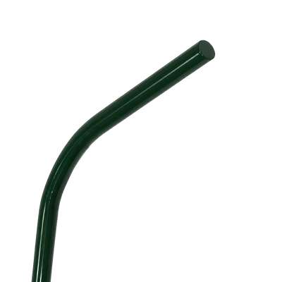 GLOBOSTAR® URBANO-280 GLB-000-0012 Μεταλλικός Γαλβανισμένος Στύλος Φωτισμού για Φωτοβολταϊκό Φωτιστικό Δρόμου Εξωτερικού Χώρου - RAL 6009 Κυπαρίσσι Ματ - Μ84 x Π25 x Υ280cm