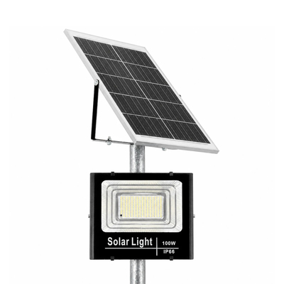 GLOBOSTAR® HELIOS-280 GLB-000-0001 Μεταλλικός Γαλβανισμένος Στύλος Φωτισμού για Φωτοβολταϊκό Προβολέα Εξωτερικού Χώρου - Ασημί Γαλβανιζέ - Μ35 × Π25 × Υ280cm