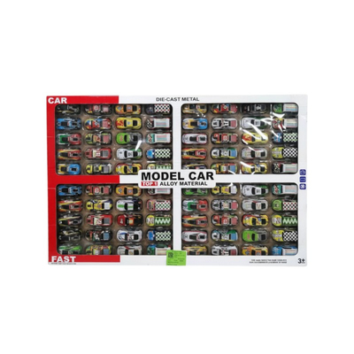 Σετ μεταλλικά αυτοκινητάκια - 80pcs - A80 - 233272