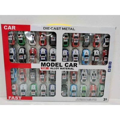 Σετ μεταλλικά αυτοκινητάκια - 40pcs - A40-3 - 233271