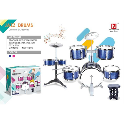 Παιδικό σετ Drums - Jazz Drums - 586-342 - 233087