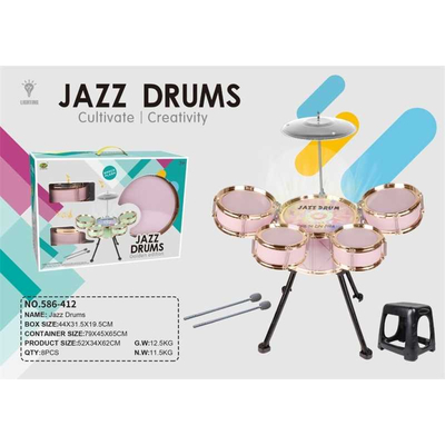 Παιδικό σετ Drums - Jazz Drums - 586-412 - 233089