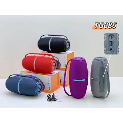 Ασύρματο ηχείο Bluetooth - TG-686 - 481352 - Red